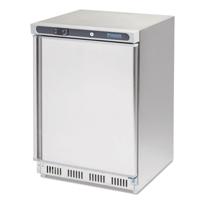 Polar C-Series Under Bench Fridge Stainless Steel 150Ltr