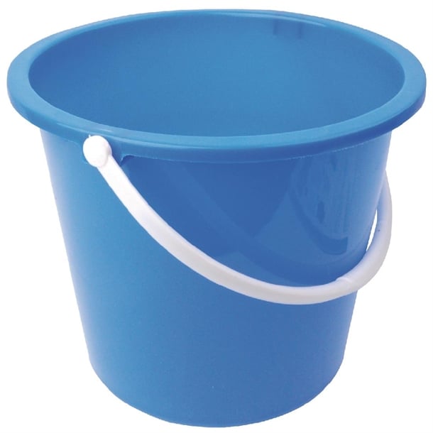 Jantex Round Plastic Bucket Blue 10 Litre
