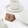 Olympia Acacia Table Number Signs Numbers 1-10