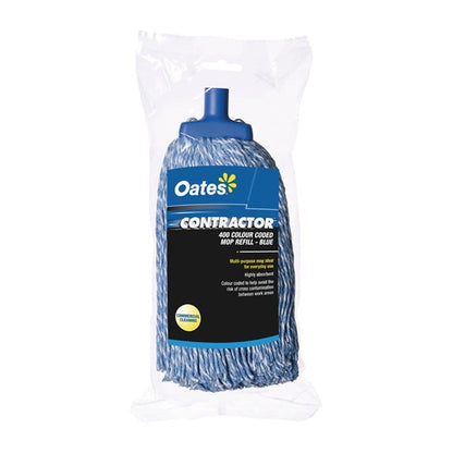 Oates Contractor Cleaning Mop Head Blue
