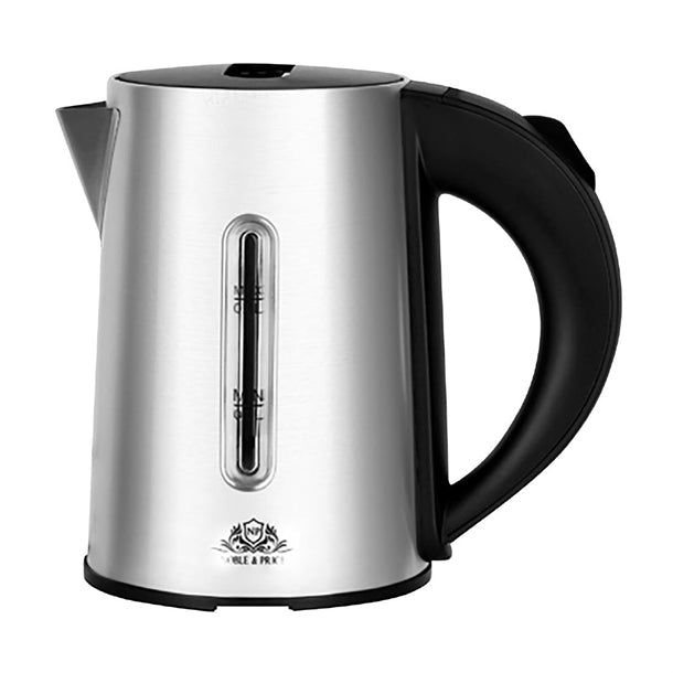 Noble & Price Cordless Electric Kettle Stainless Steel 0.6Ltr