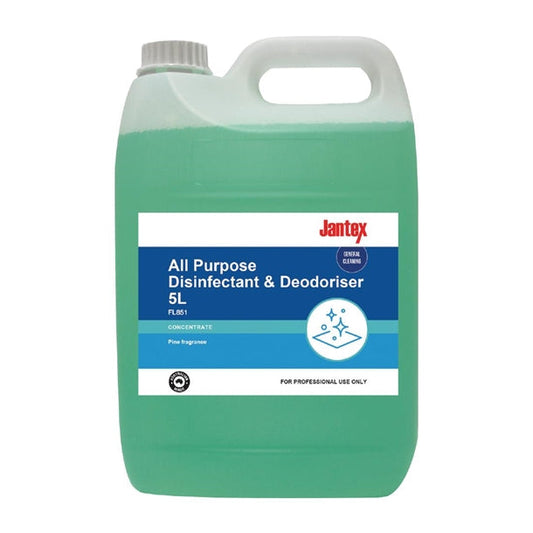 Jantex Multi Purpose Disinfectant & Deodoriser Concentrate 5Ltr