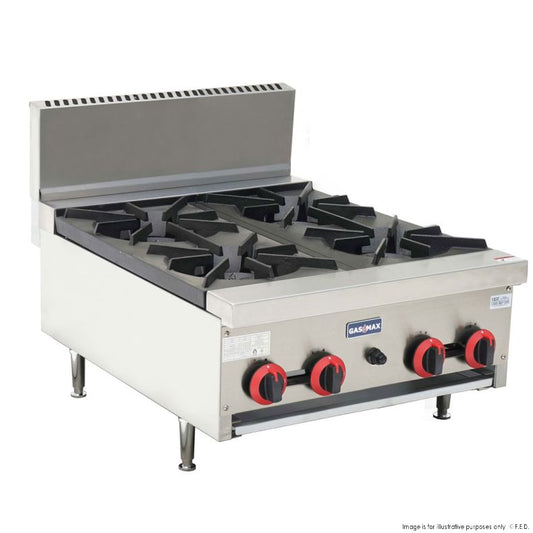 RB-4E GASMAX Gas Cook top 4 burner with Flame Failure