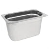Vogue Stainless Steel 1/4 Gastronorm Tray 150mm