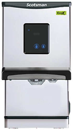 Scotsman DXN 207 AS - 82kg Ice Maker - Cubelet Ice & Water Dispenser