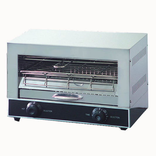 2NDs: Single infrared quartz element salamander griller toaster and timer QT-1-NSW1567