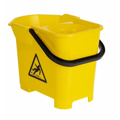 Jantex Mop Bucket Yellow 14Ltr