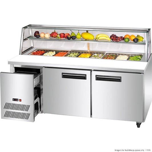 Thermaster SCB/18 two large door DELUXE Sandwich Bar