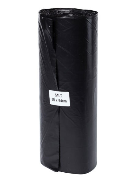 50(5) 54L BIN LINER BLACK LDPE STAR SEAL-All Purpose