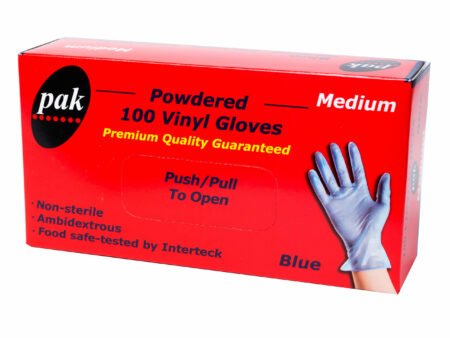 100(10) PAK VINYL BLUE PRE-POW – MEDIUM