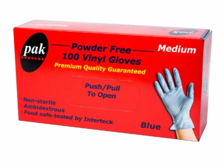 100(10) PAK VINYL BLUE P/FREE – MEDIUM