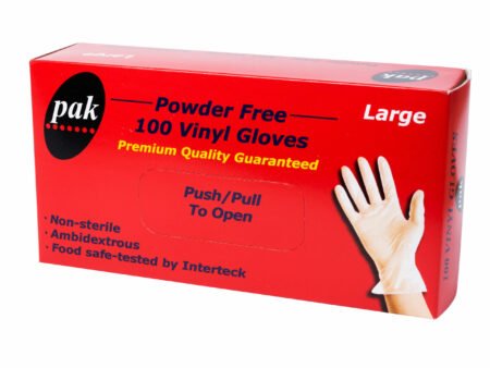 100(10) PAK VINYL BLUE P/FREE – LARGE