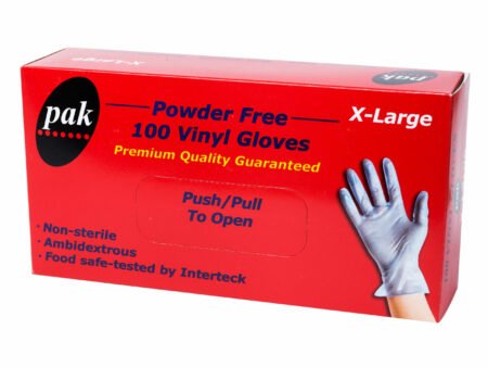 100(10) PAK VINYL BLUE P/FREE – EXTRA LARGE