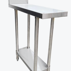 WBB-0300R Stainless Steel Kitchen Infill Bench with Splashback
