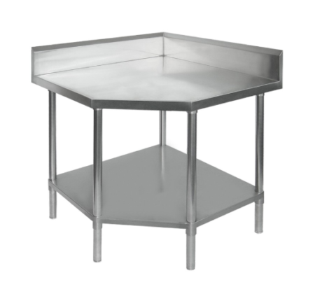 Modular Systems Corner Workbench with 100mm Splashback