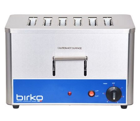 Birko 1003203 Vertical Slot 6 Slice Toaster