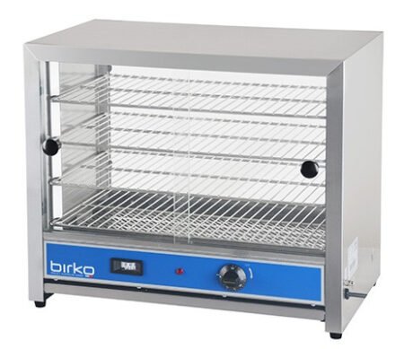 Birko 50 Pie Warmer with Glass Door Small Food Heater