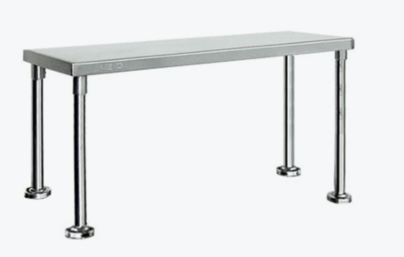 Single Tier 400mm Deep Stainless Overshelf Wbo1‑1200‑400