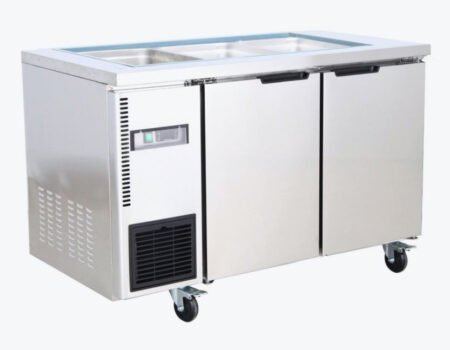 Thermaster 9×1/3 GN pan Ventilated Refrigerated Saladette – TL1200TN-9P