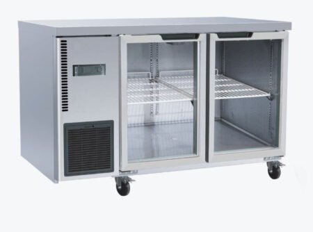 Thermaster Double Glass Door Workbench Fridge – TL1200TNG