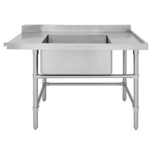 Vogue DE474 Dishwasher Inlet Table with Sink