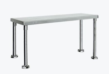 Single Tier 400mm Deep Stainless Overshelf Wbo1‑1500‑400