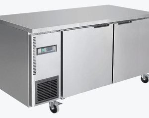 Thermaster Stainless Steel Double Door Workbench Fridge – TS1500TN