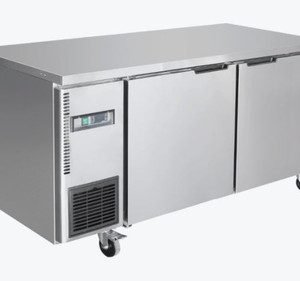 Thermaster Stainless Steel Double Door Workbench Fridge – TL1500TN