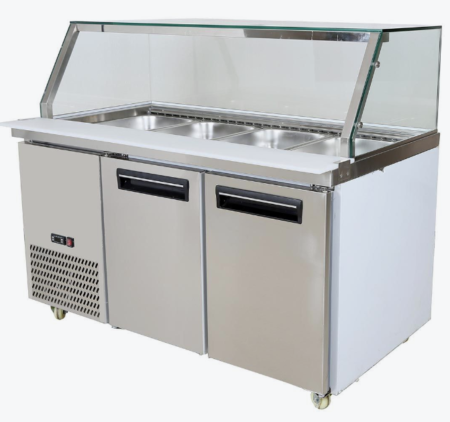 PG150FA-YG Cold Salad & Noodle Bar 4×1/1 GN Pans
