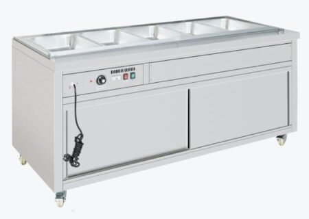 Thermaster Premium Bain Marie Display 4×1/1 GN Pans