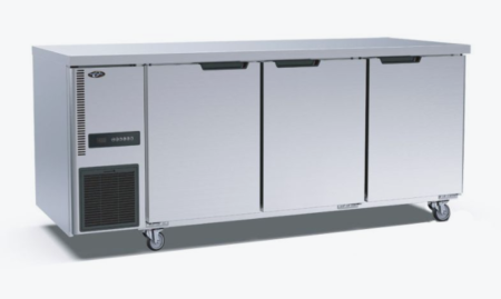 Thermaster Stainless Steel Triple Door Workbench Freezer – TL1800BT-3D