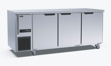 Thermaster Stainless Steel Triple Door Workbench Freezer – TL1800BT-3D
