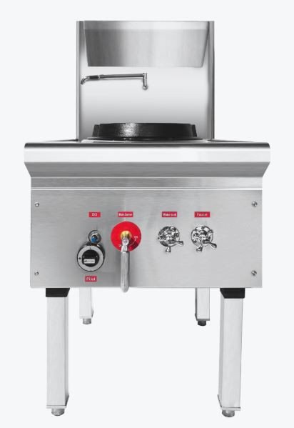 Gasmax Waterless LPG Single Wok Chimney Burner – WW-1LC