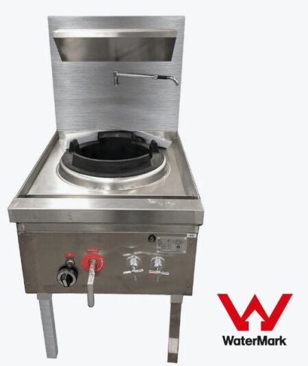 Gasmax WW-1N Stainless Waterless Natural Gas Single Wok