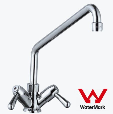 Sunmixer Deck Mounted Faucet with 2 Side Handles T20138