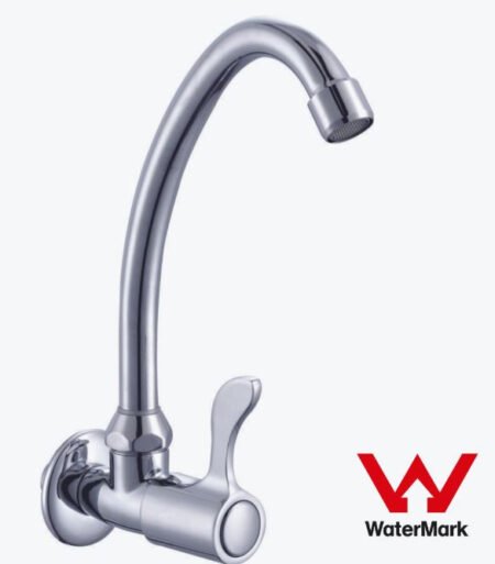 Sunmixer Wall-Mounted Gooseneck Faucet w/ Handle