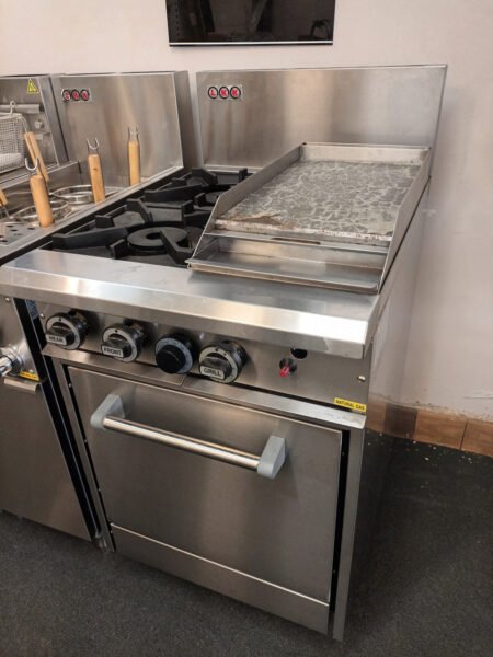 Ex‑showroom LKKOB4C‑OD‑2 gas cooktop 2 burners griddle oven