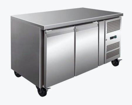 GN2100TN TROPICALISED 2 Door Gastronorm Bench Fridge