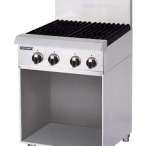 Mercury MHN-24-F Gas 4 Burner Cooktop on Base