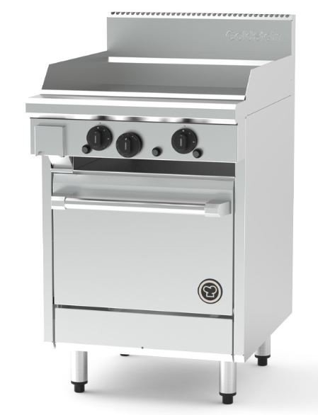 PF24G20 800 Series Gas Oven with 610mm Griddle
