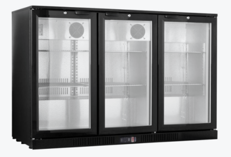 Thermaster Under Bench Three Door Bar Fridge/ Cooler – LG-330HC