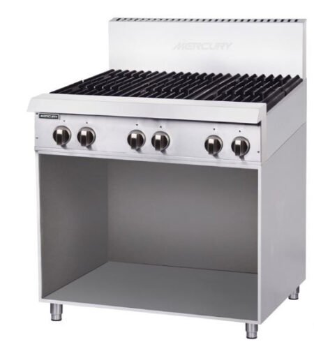 Mercury MHN-36-F Gas 6 Burner Cooktop on Base