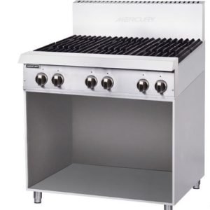 Mercury MHN-36-F Gas 6 Burner Cooktop on Base