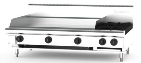 Goldstein PFB36G2-X Cooktop 2 open burners & 914mm Griddle