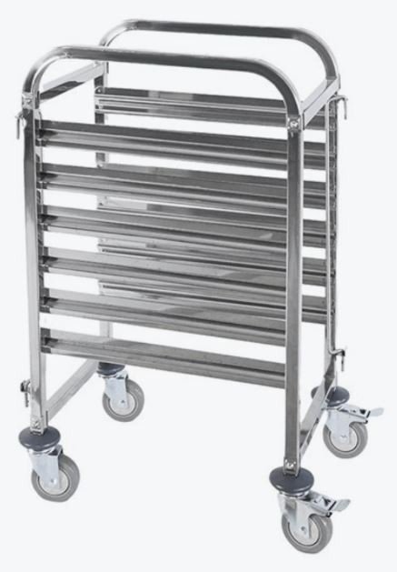 Modular System Gastronorm pan trolley 6 Pan 400660
