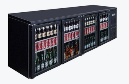 Thermaster Four Door Drink Cooler BC4100G
