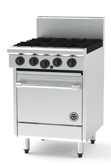 Goldstein PF420-X – 4 Burner Gas Cook Top With Oven