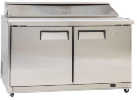 Exquisite ICC550H Two Doors Food Preparation Refrigerator 527 Litre