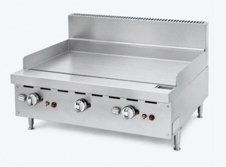 BRENNER Forge 800 Series Bench Top Gas Griddle NG with 3 burners – BREG8G-900N