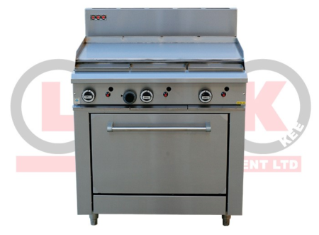 LKKOB6A+O 900mm Gas Griddle + Standard Oven LKK